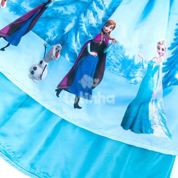 Vestido Frozen Elsa